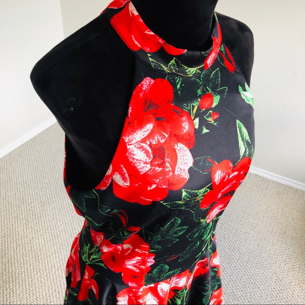 Blooming Floral & Flowy Dress by Xtaren Plus+